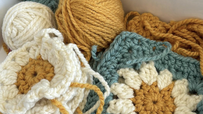 crochet projects in Variera box