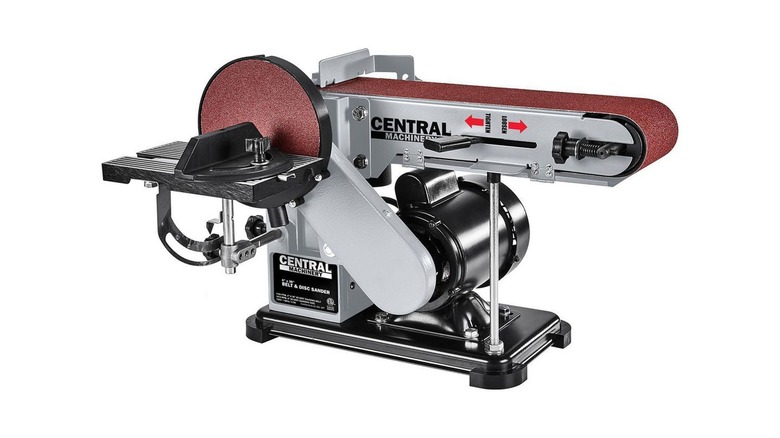 Central Machinery belt and disc sander