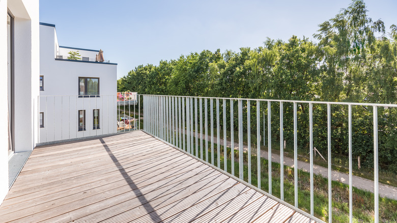 empty balcony