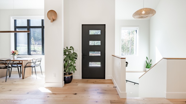 Open and airy wood floor