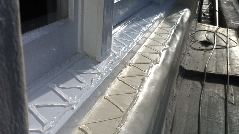 sticky gel on home's doorway