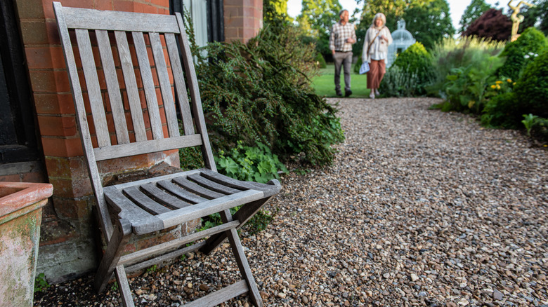 gravel pathway