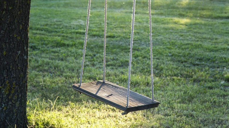 simple homemade swing