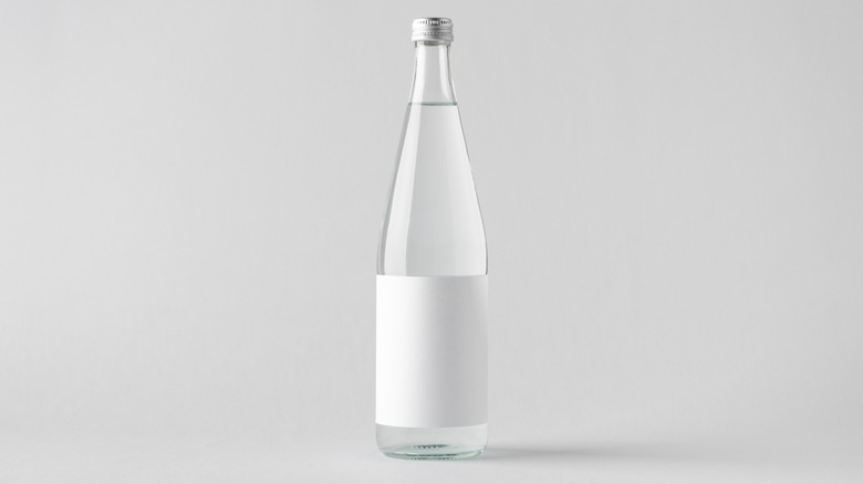 club soda glass bottle 