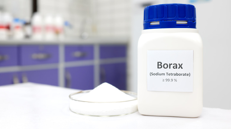 Borax on counter 