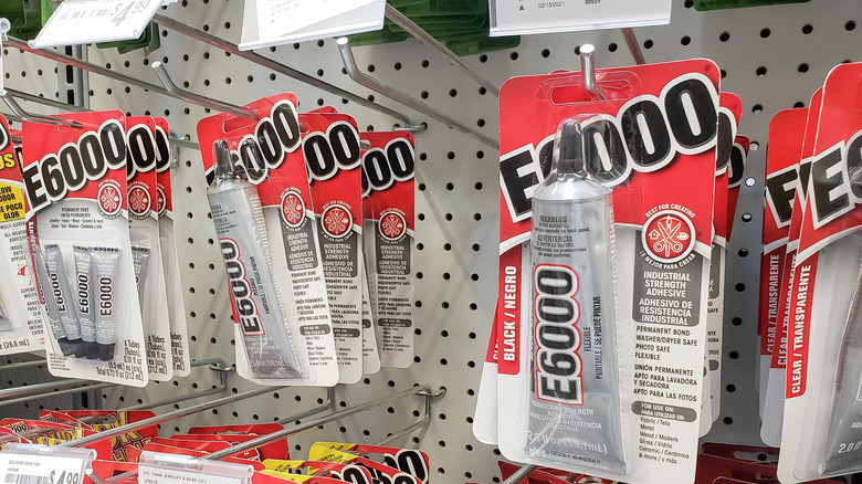 E6000 glue in store