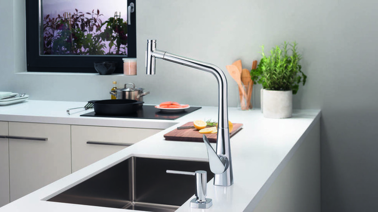 Hansgrohe kitchen faucet 