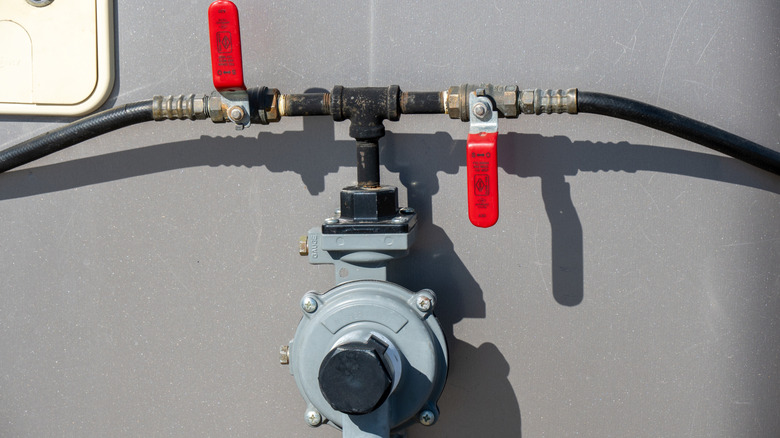 A gas shut-off valve