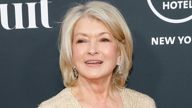 Martha Stewart  smiling