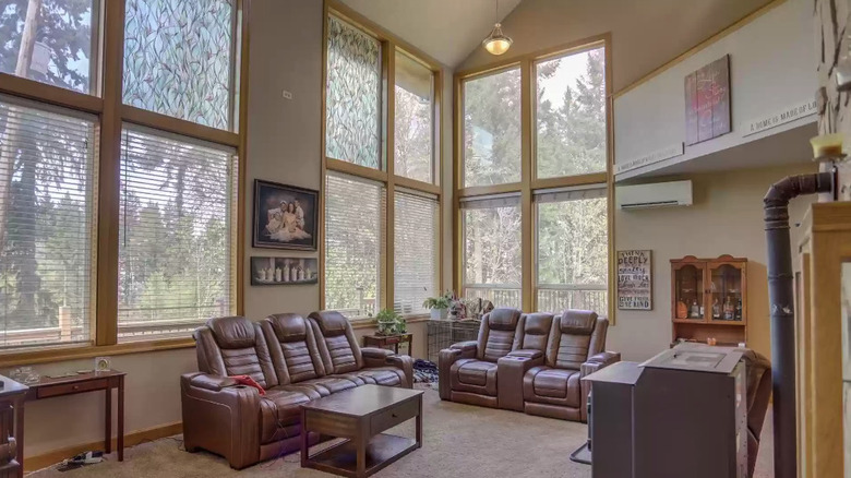 light-filled living room