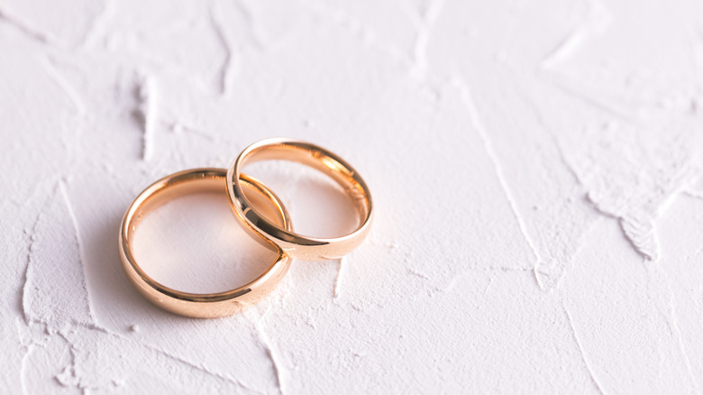 Two wedding rings