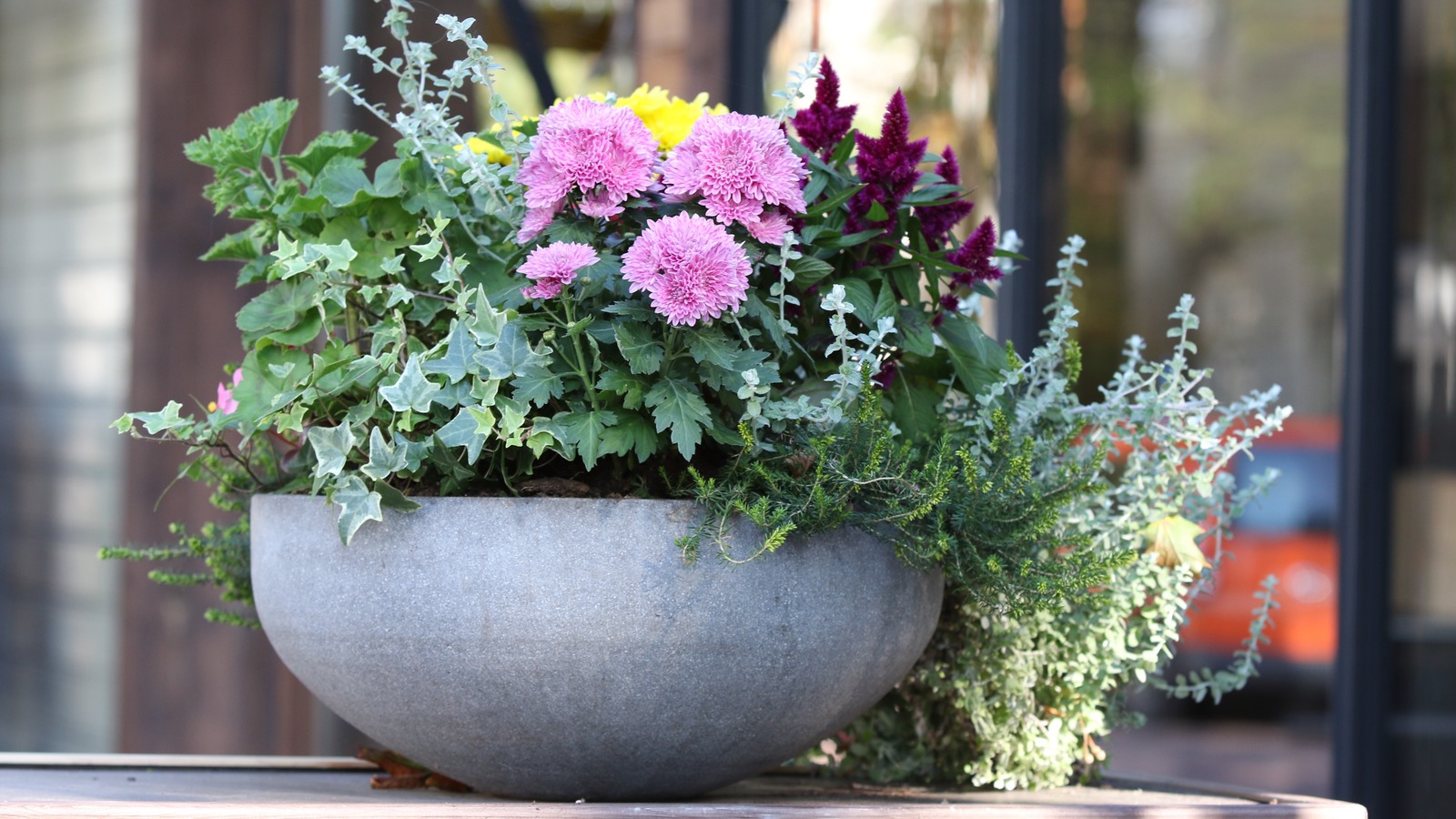 Faux Stone Planter Pots