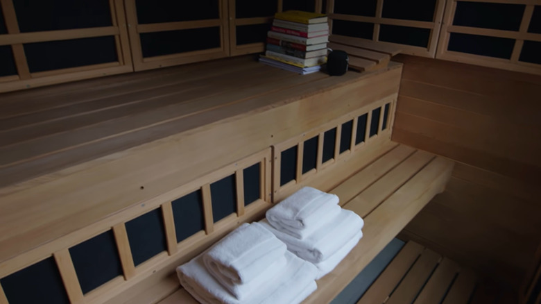 Chelsea Handler's sauna