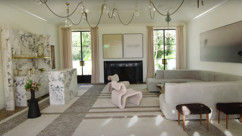 serene and neutral living room