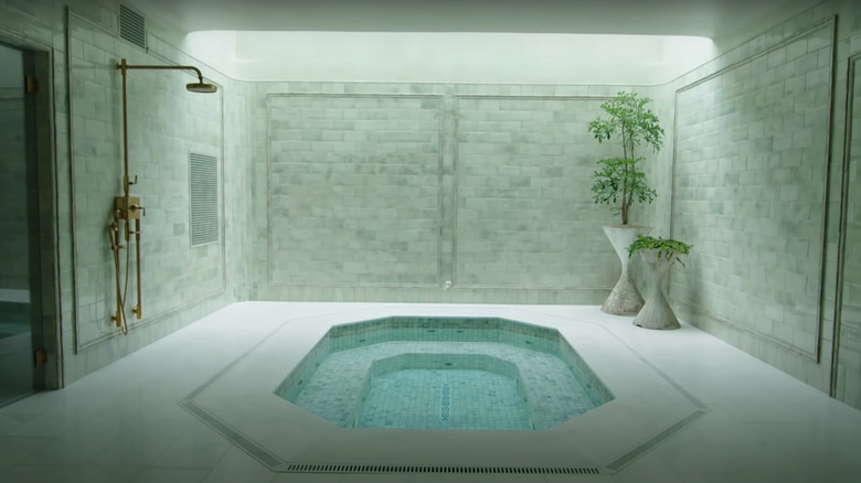 beautiful home spa pool
