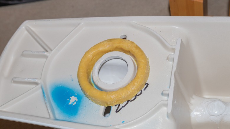 Toilet wax ring