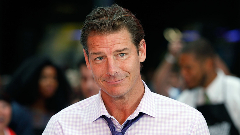 Ty Pennington smiling slightly