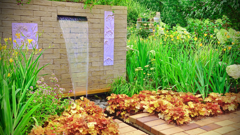 home garden water fountain