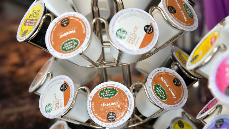 Add Some Sparkle To Your Coffee Station With A Glamorous Keurig K Cup Holder DIY