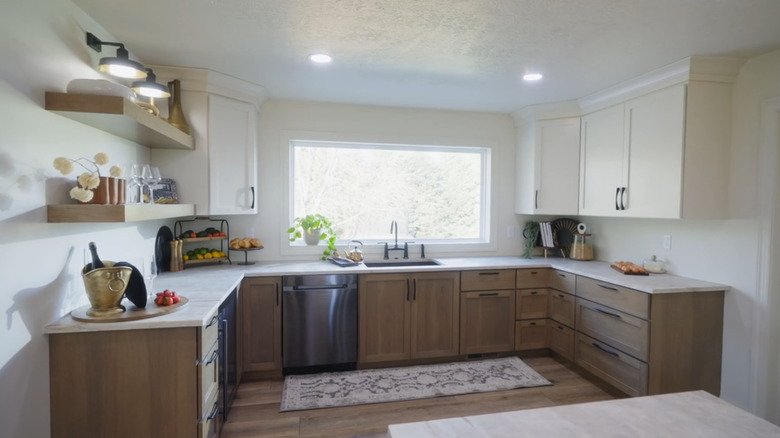 mix of wood kitchens