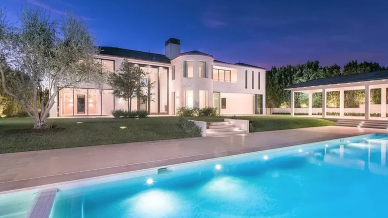 Kanye's Bel Air home