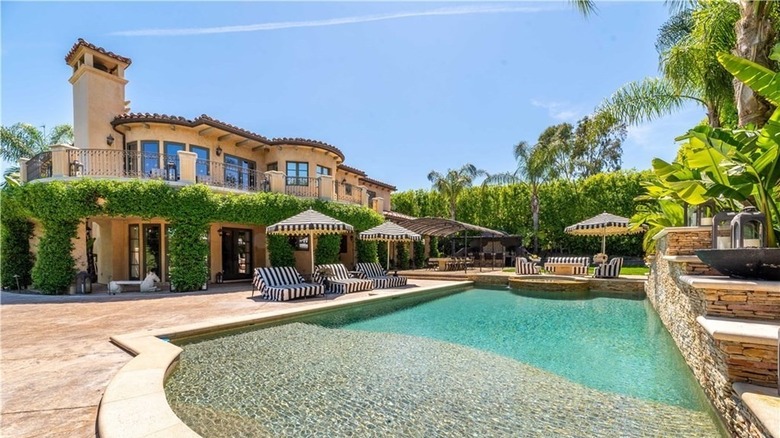 Khloe Kardashian and Lamar Odom's house