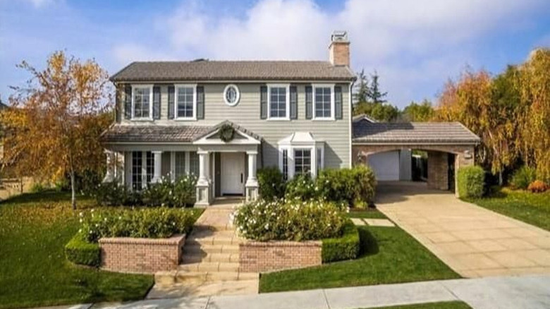 Exterior view of Rob Kardashian's home