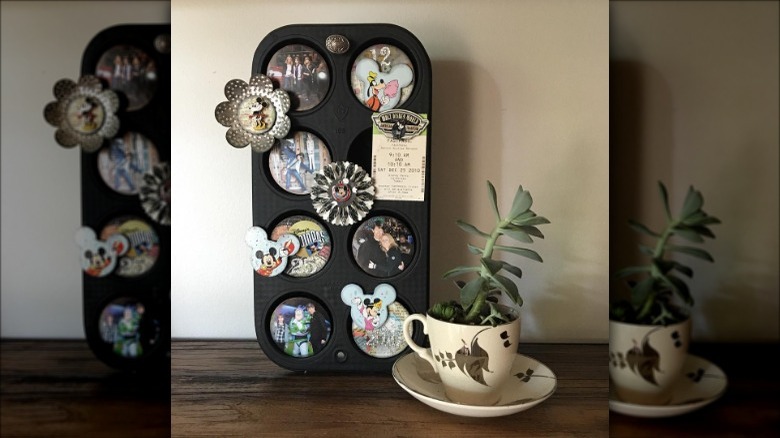 muffin tin with pictures