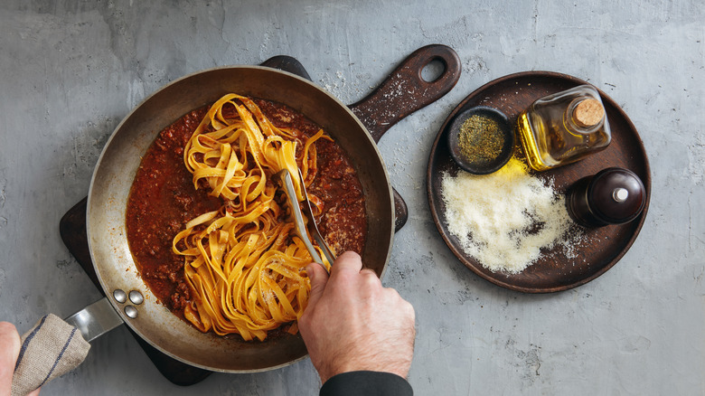 tomato sauce on white marble