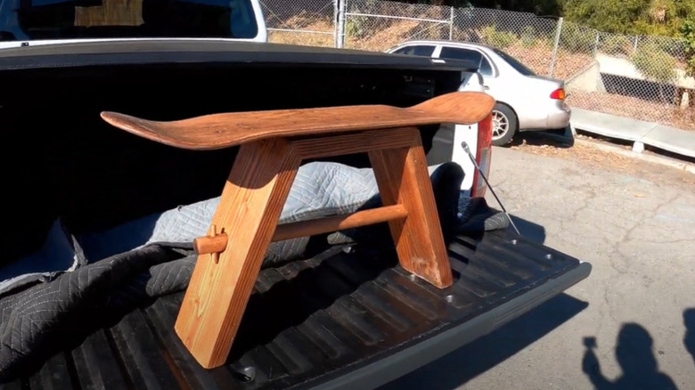 skateboard mini bench