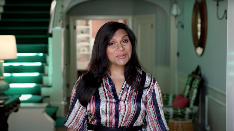 mindy kaling in home