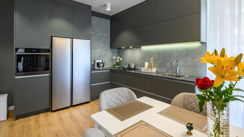 Matte finish in kitchen