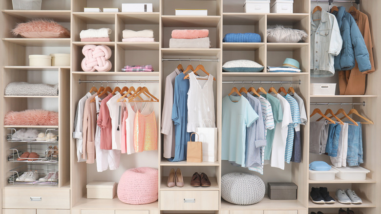 organized closet