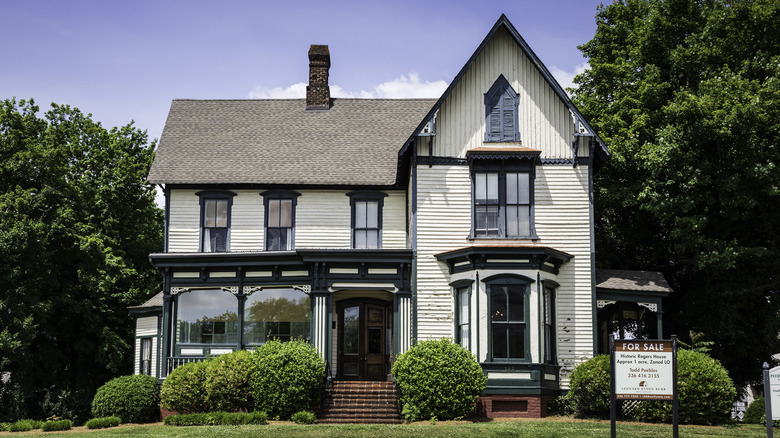 Exterior of historic home