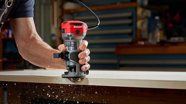 Bauer corded trim router