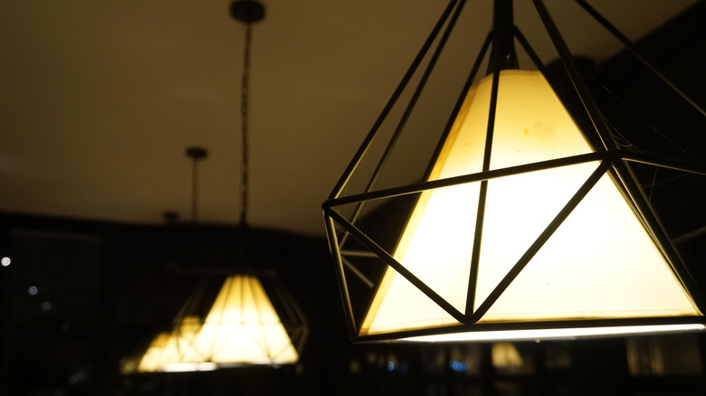 Edison bulbs in modern shades