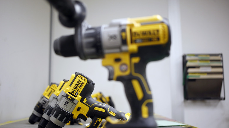 Quality control for DeWalt power tools