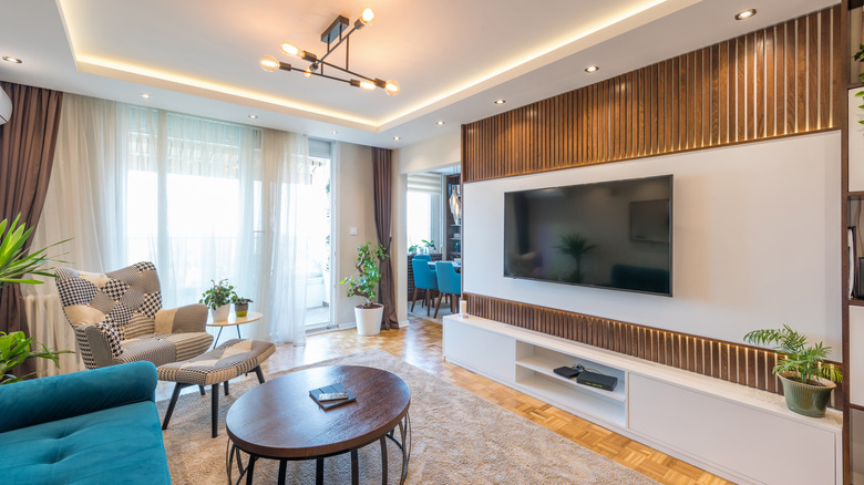 luxury living room interior