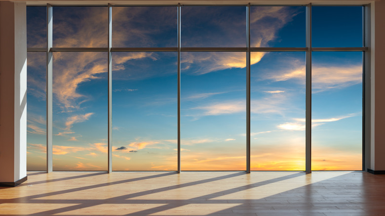 floor-to-ceiling window