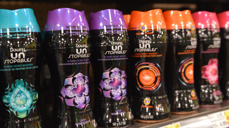 Downy Unstoppable product on shelf