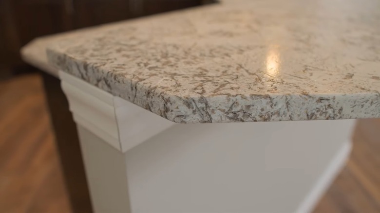 leathered granote counter top