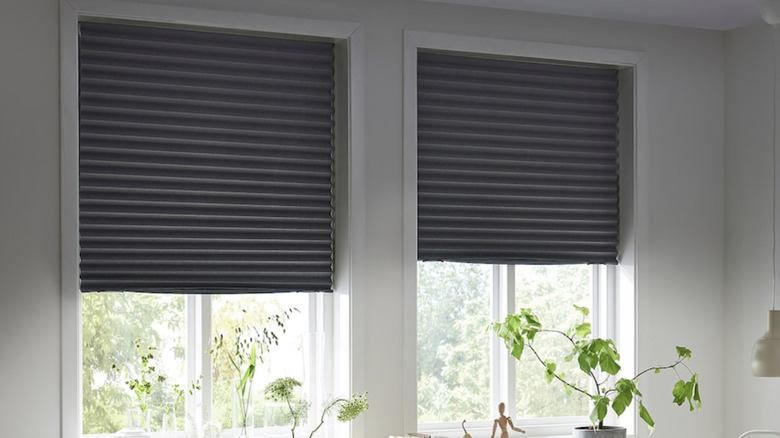 IKEA SCHOTTIS blinds in a white room