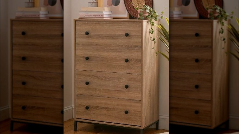 Kirby Tall 4-Drawer Dresser