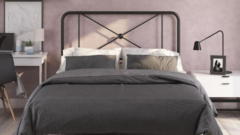 Allysa Metal Headboard