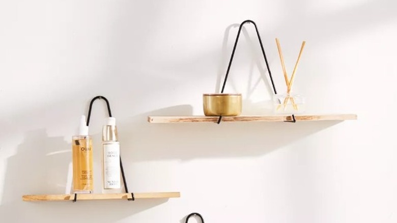 Carter Triangle Bracket Wall Shelf