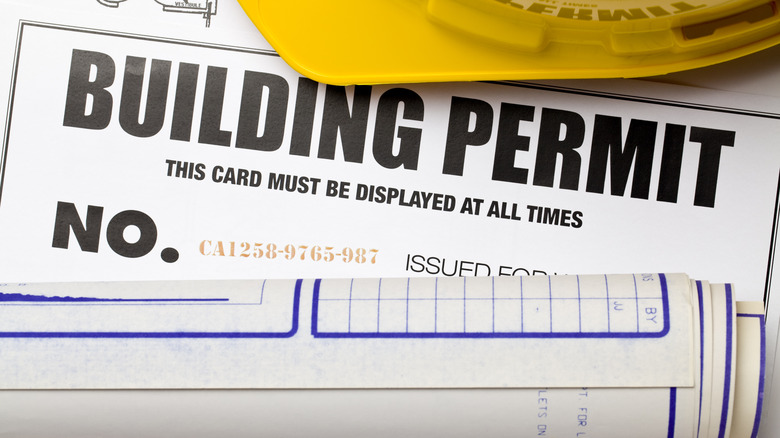 building permit paperwork