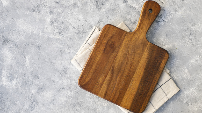 wooden cutting board