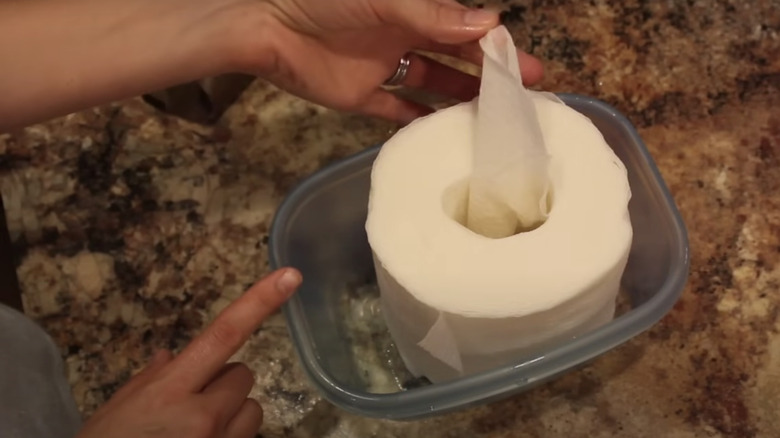 DIY baby wipes