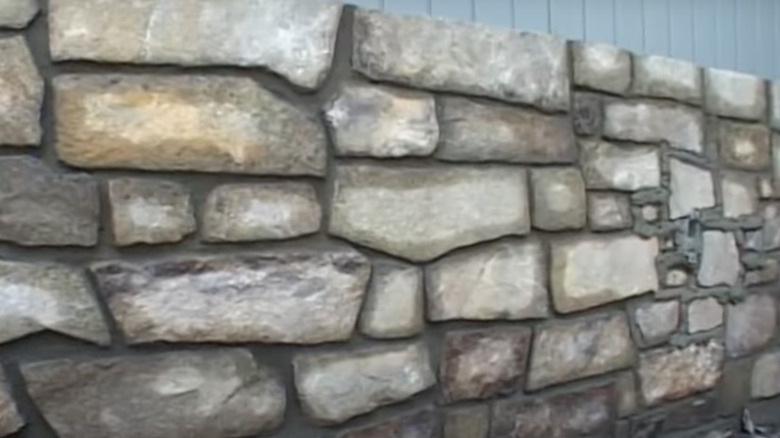 Stone wall