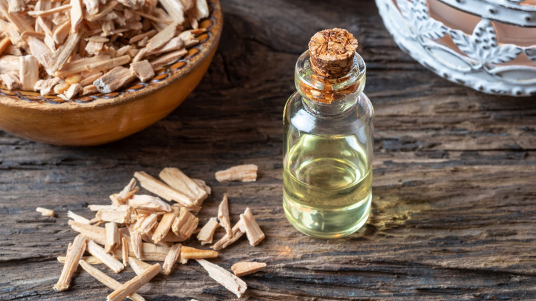 Cedarwood essential oil